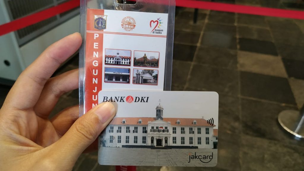 Masuk Museum Sejarah Jakarta harus pakai Kartu Jak Card sebagai tiket