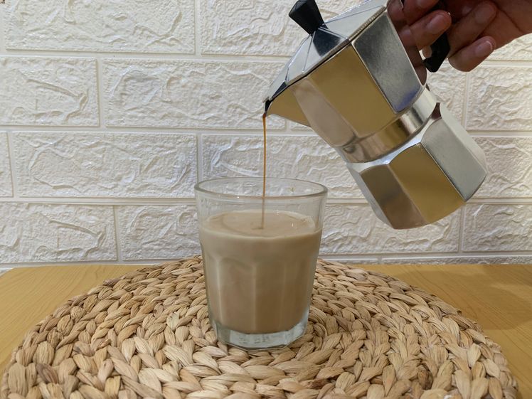 resep kopi susu moka pot enak