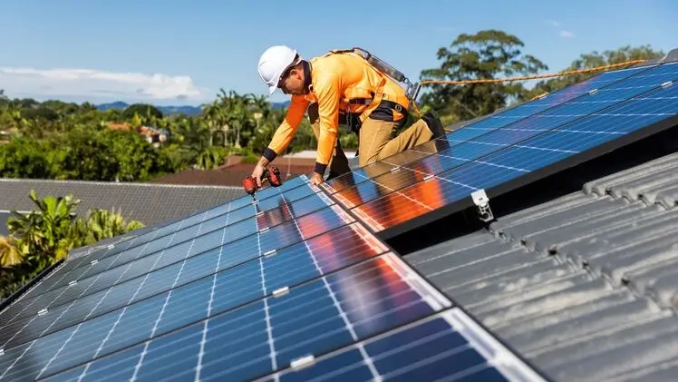 Solar panels helping industries adopt sustainable and low-carbon operations