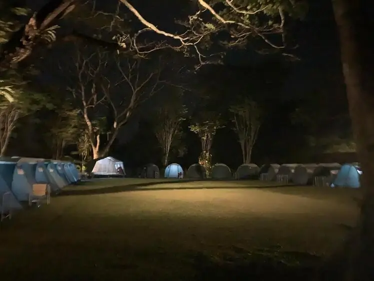 night at tanakita campground sukabumi