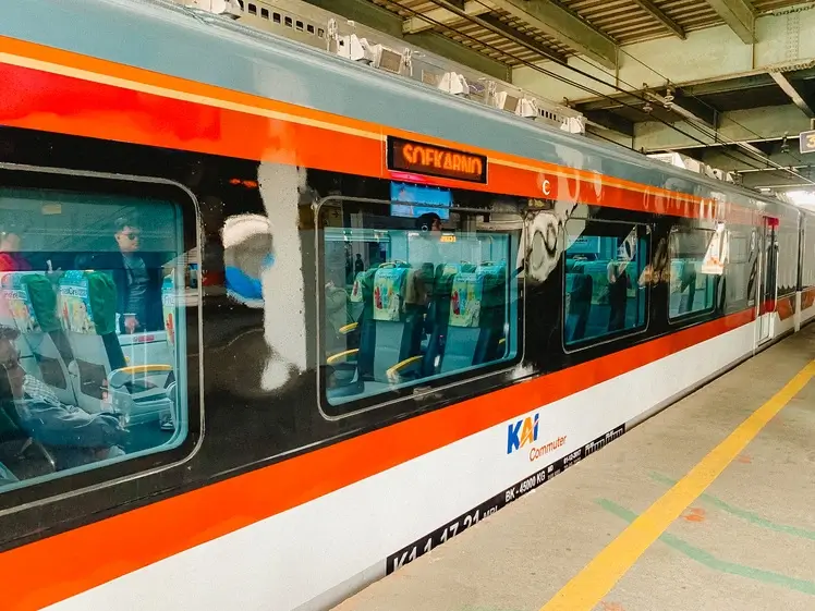 Basoetta Airport Train at Soekarno-Hatta International Airport